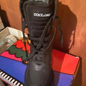 Dolce & Gabbana Black Ankle Boots